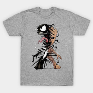 Baby Groot Venom Mashup Tshirt I am Groot tshirt Venom Groot funny Unisex Tshirt Top Tees