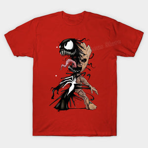 Baby Groot Venom Mashup Tshirt I am Groot tshirt Venom Groot funny Unisex Tshirt Top Tees